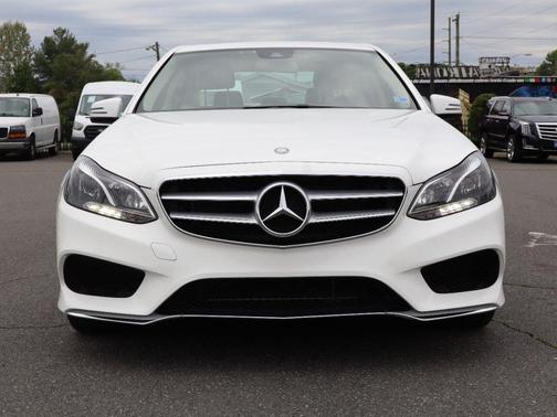 Polar White 2014 Mercedes-Benz E-Class 4dr Sdn E 350 Sport 4MATIC
