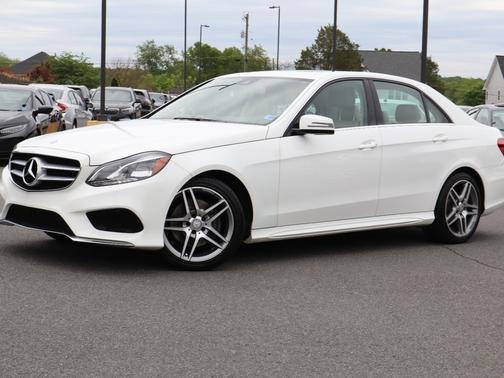 Polar White 2014 Mercedes-Benz E-Class 4dr Sdn E 350 Sport 4MATIC
