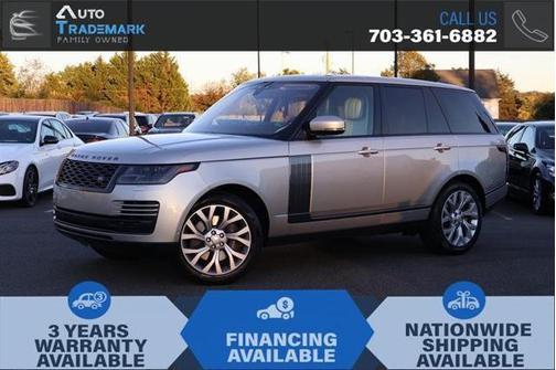 2019 Land Rover Range Rover 3.0L V6 Supercharged HSE