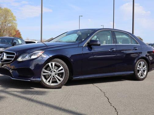Indigo Blue Metallic 2015 Mercedes-Benz E-Class 4dr Sdn E 350 Luxury 4MATIC