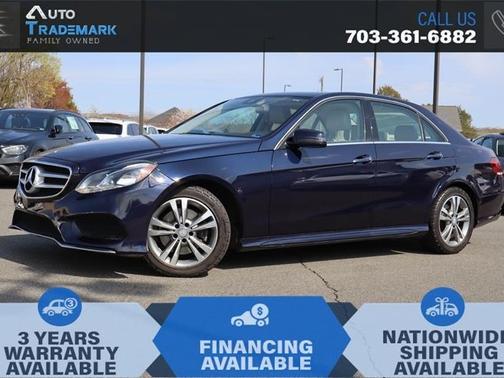 Indigo Blue Metallic 2015 Mercedes-Benz E-Class 4dr Sdn E 350 Luxury 4MATIC
