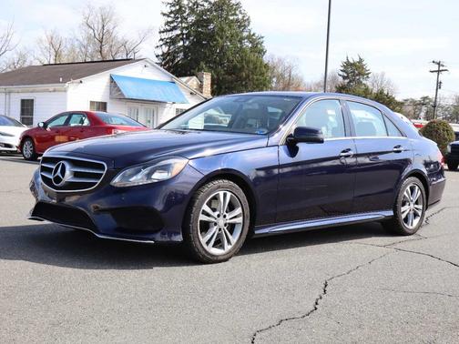 Indigo Blue Metallic 2015 Mercedes-Benz E-Class 4dr Sdn E 350 Luxury 4MATIC