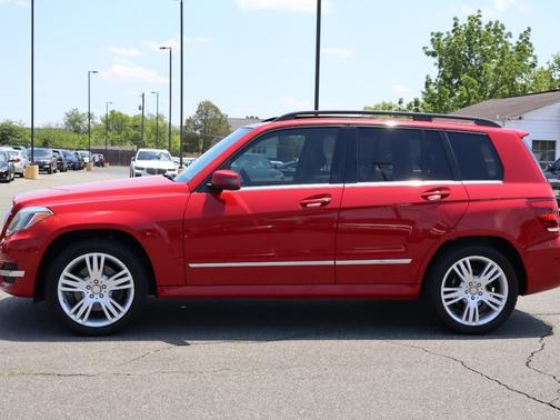 Mars Red 2013 Mercedes-Benz GLK-Class 4MATIC 4dr GLK 350
