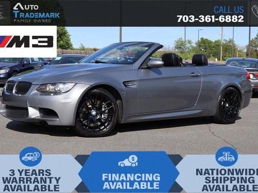 Space Gray Metallic 2009 BMW M3 2dr Conv