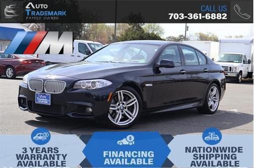 2012 BMW 550 550I 4 DOOR SEDAN 4.4L V8