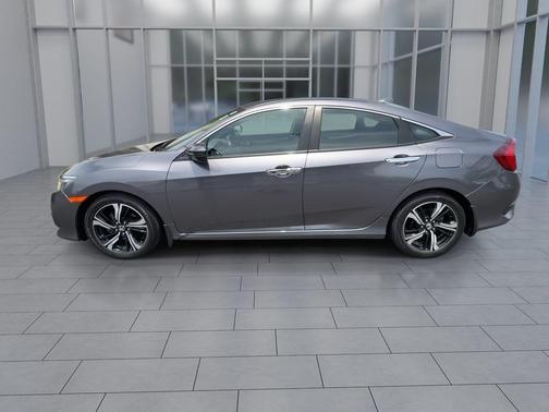 Modern Steel Metallic 2017 Honda Civic Touring
