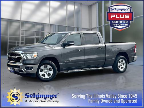 Granite Crystal Metallic Clearcoat 2022 RAM 1500 Big Horn/Lone Star