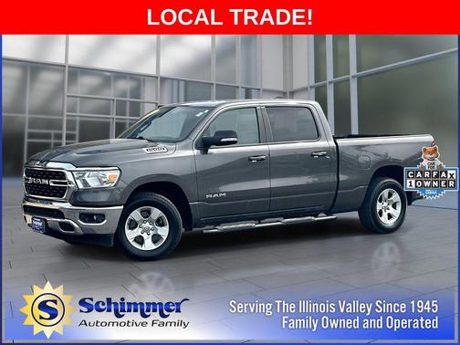 Granite Crystal Metallic Clearcoat 2022 RAM 1500 Big Horn/Lone Star