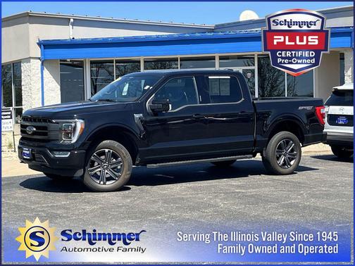 AGATE BLACK METALLIC 2023 Ford F-150 Lariat