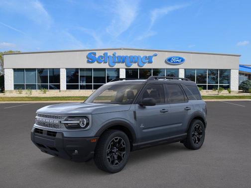 AZURE GRAY METALLIC TRI-COAT 2025 Ford Bronco Sport Outer Banks SUV