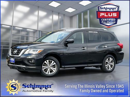 Magnetic Black 2018 Nissan Pathfinder SV