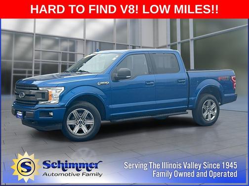 LIGHTNING BLUE 2018 Ford F-150 XLT