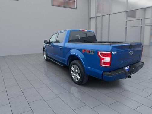 LIGHTNING BLUE 2018 Ford F-150 XLT