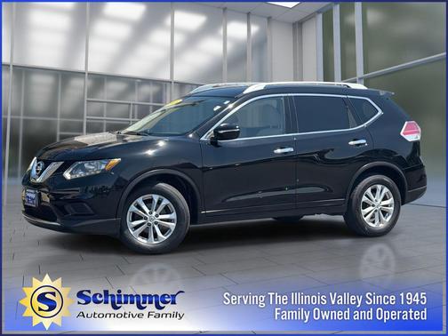 Super Black 2015 Nissan Rogue SV