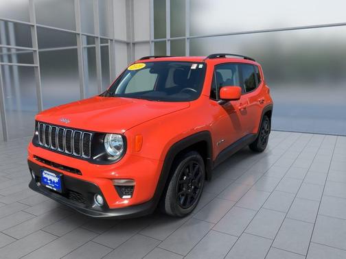 Omaha Orange Clearcoat 2021 Jeep Renegade Latitude