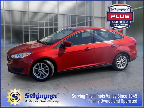 HOT PEPPER RED METALLIC 2018 Ford Focus SE