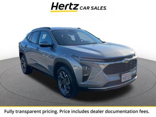 Sterling Gray Metallic 2025 Chevrolet Trax LT