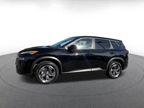 Super Black 2025 Nissan Rogue SV