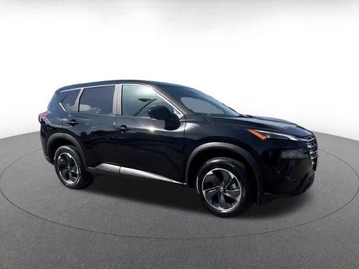 Super Black 2025 Nissan Rogue SV