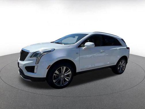Crystal White Tricoat 2024 Cadillac XT5 Premium Luxury