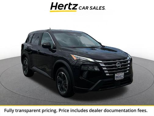 Super Black 2024 Nissan Rogue SV