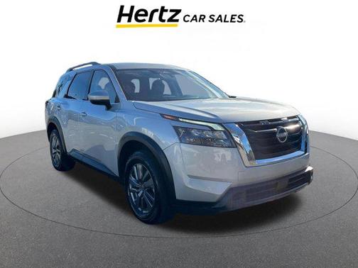Brilliant Silver Metallic 2025 Nissan Pathfinder SV FWD