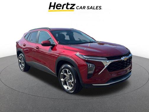 Crimson Metallic 2025 Chevrolet Trax LT