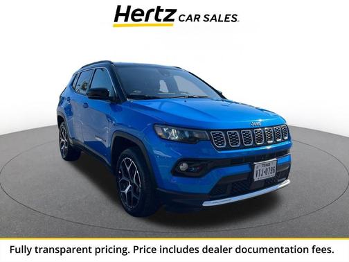 Hydro Blue Pearlcoat 2025 Jeep Compass Limited