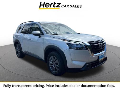 Brilliant Silver Metallic 2025 Nissan Pathfinder SV FWD