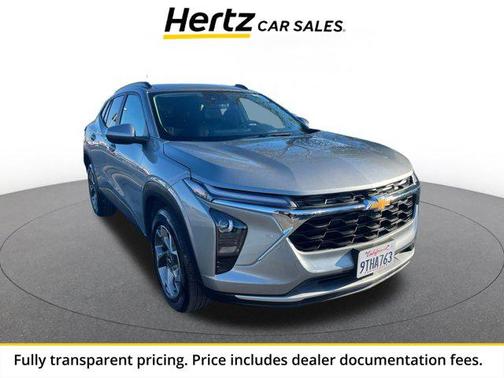 Sterling Gray Metallic 2025 Chevrolet Trax LT