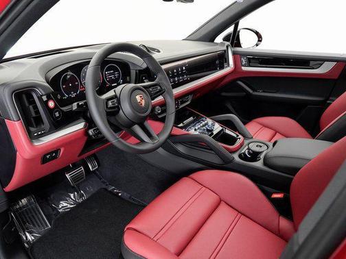 Carmine Red 2025 Porsche Cayenne S