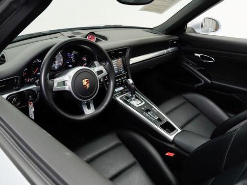 Rhodium Silver Metallic 2015 Porsche 911 Targa 4S