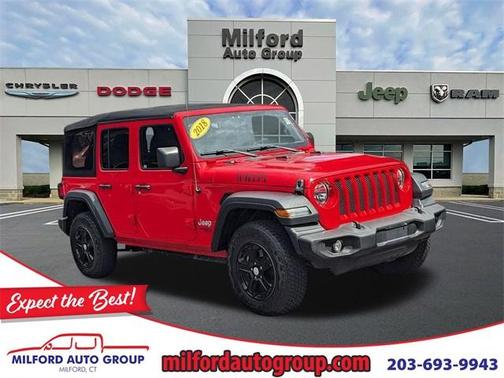2018 Jeep Wrangler Unlimited Sport