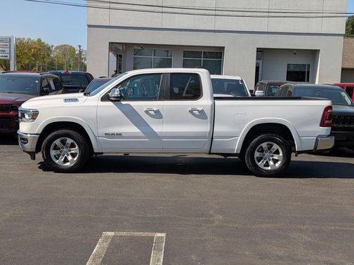 Bright White Clearcoat 2021 RAM 1500 Laramie