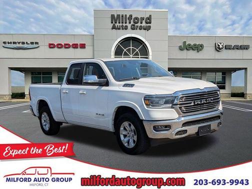 Bright White Clearcoat 2021 RAM 1500 Laramie