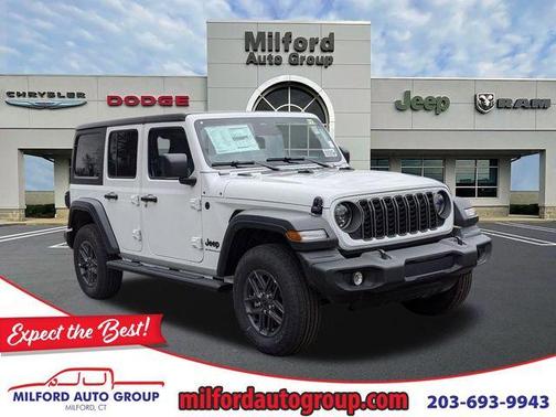 Bright White Clearcoat 2026 Jeep Wrangler Sport