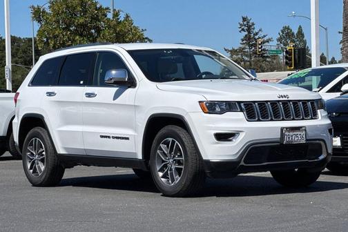 Bright White Clearcoat 2017 Jeep Grand Cherokee Limited