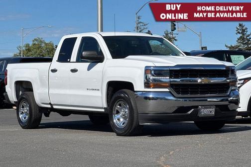 Summit White 2018 Chevrolet Silverado 1500 LS
