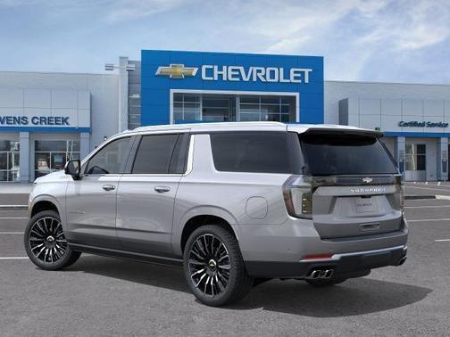 Sterling Gray Metallic 2026 Chevrolet Suburban High Country, 4WD
