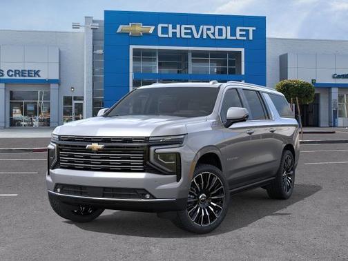 Sterling Gray Metallic 2026 Chevrolet Suburban High Country, 4WD