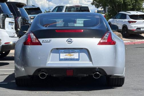 Brilliant Silver Metallic/Magnetic Black Pearl 2020 Nissan 370Z Sport