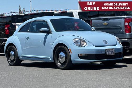 Denim Blue 2014 Volkswagen Beetle 1.8T