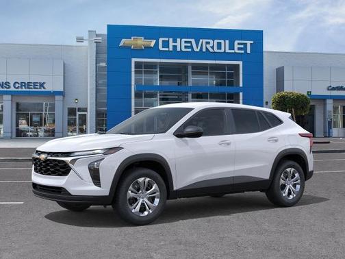 Summit White 2026 Chevrolet Trax LS