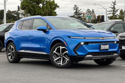 Riptide Blue Metallic 2025 Chevrolet Equinox EV LT
