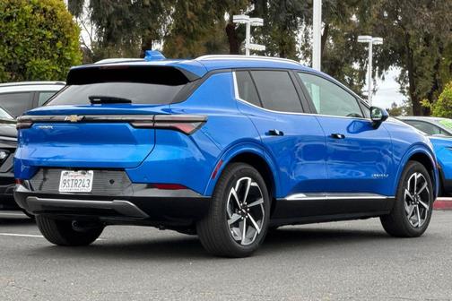 Riptide Blue Metallic 2025 Chevrolet Equinox EV LT