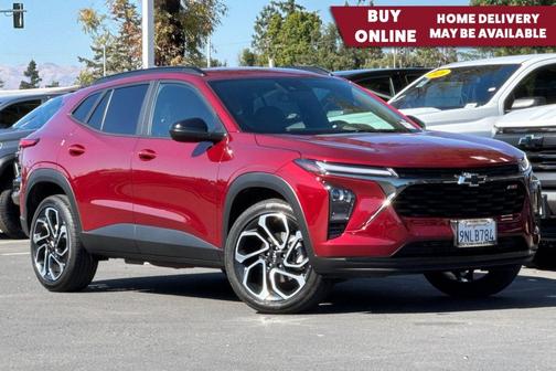 Crimson Metallic 2025 Chevrolet Trax FWD 2RS