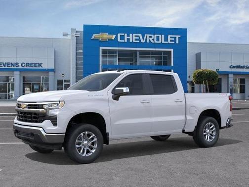 Summit White 2026 Chevrolet Silverado 1500 LT