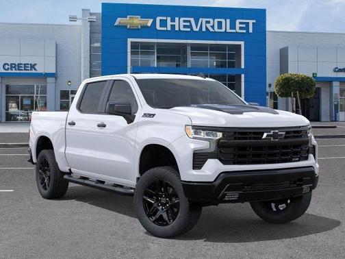 Summit White 2026 Chevrolet Silverado 1500 LT Trail Boss