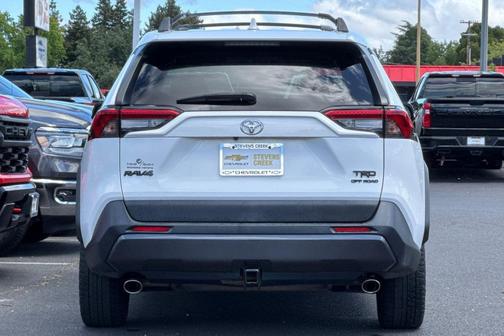 Super White 2020 Toyota RAV4 TRD Off-Road
