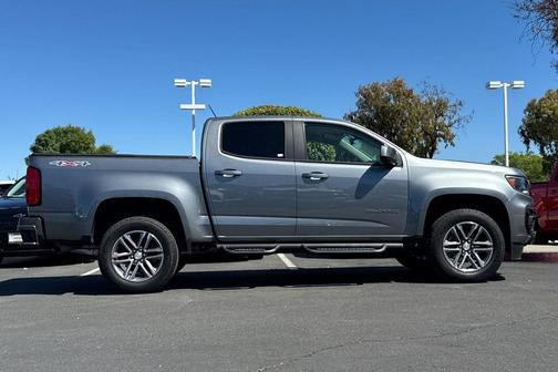 Satin Steel Metallic 2022 Chevrolet Colorado WT